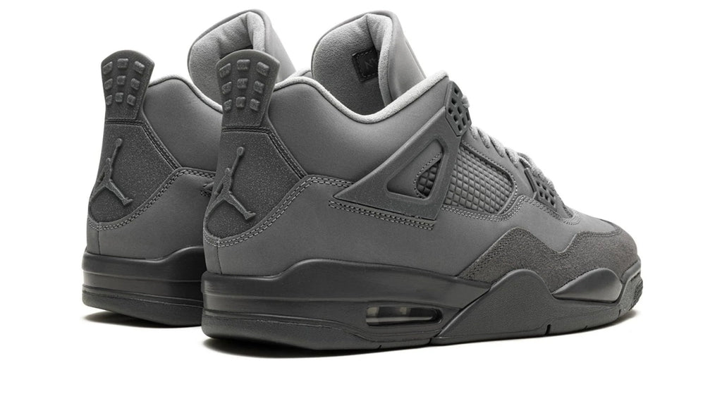 Air Jordan 4 Retro SE Paris Olympics Wet Cement - Classic Gray Suede & Leather Sneaker