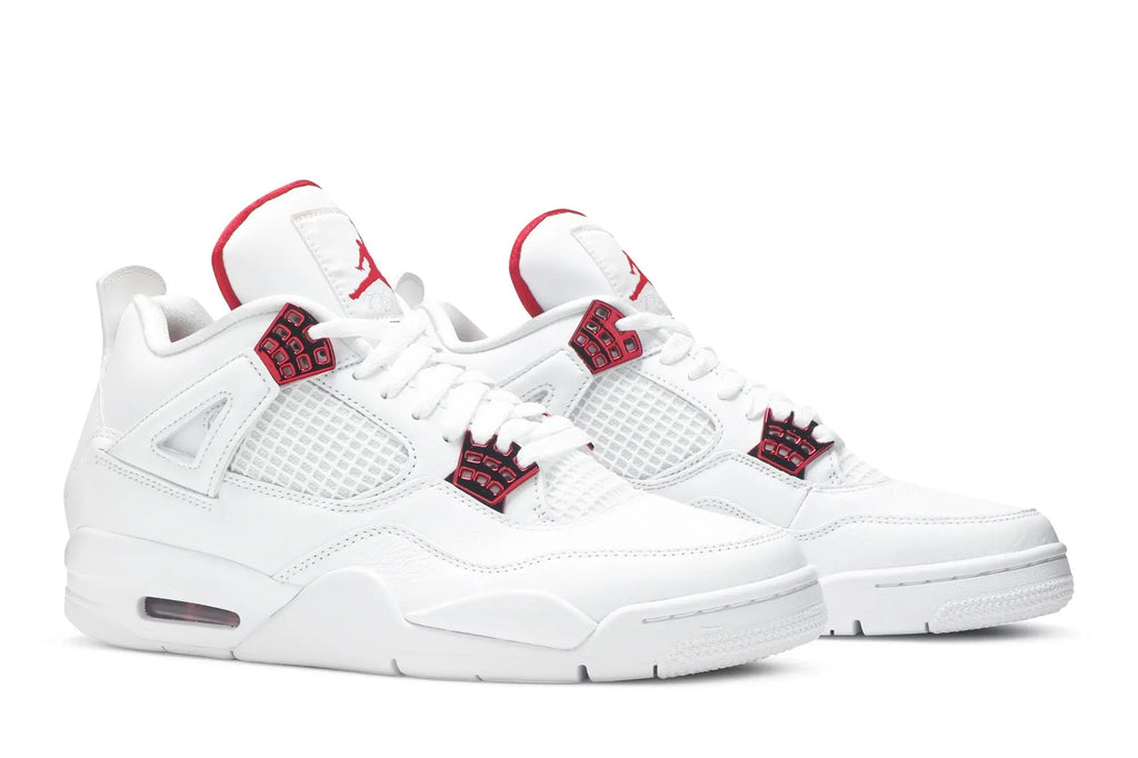 Jordan 4 Retro 'Metallic Pack' White University Red - CT8527-112