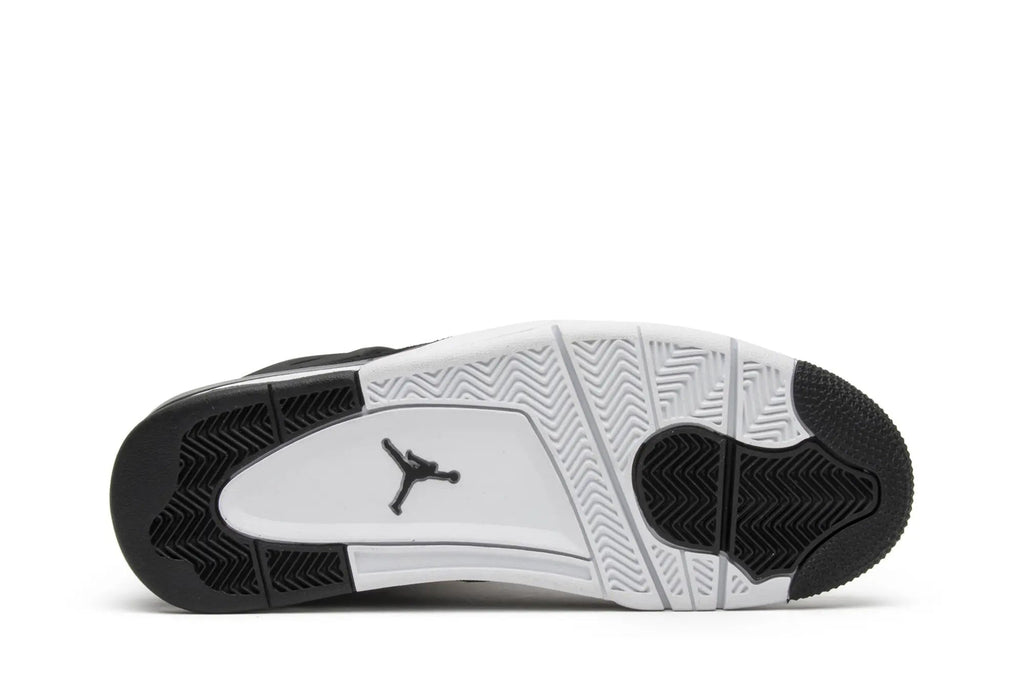 Air Jordan 4 Retro 'Royalty' - Black Metallic Gold Basketball Shoes