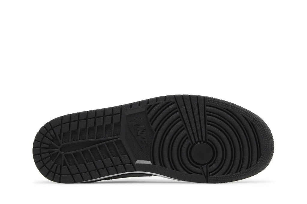 Jordan 1 Retro Low OG 'Shadow' 2024 | Classic Black & Grey Leather Sneaker