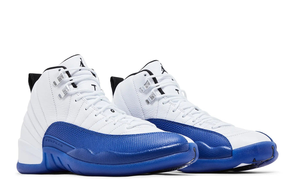Jordan 12 Retro 'Blueberry' White Game Royal Blue Sneaker