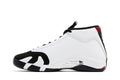 Air Jordan 14 Retro 'Black Toe' 2024 - Classic White Leather Colorway