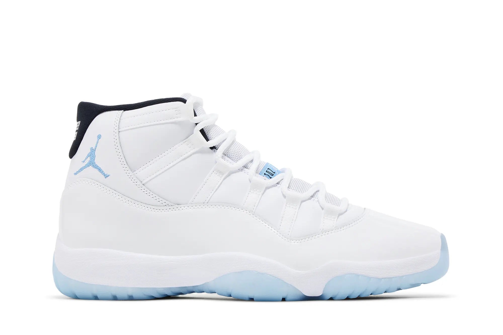 Jordan 11 Retro 'Legend Blue' 2024 Release | Classic White & Columbia Blue