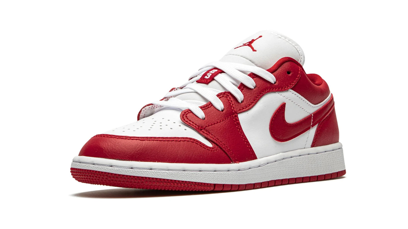 Air Jordan 1 Low Gym Red - Classic Basketball Sneaker with Iconic Color Blocking