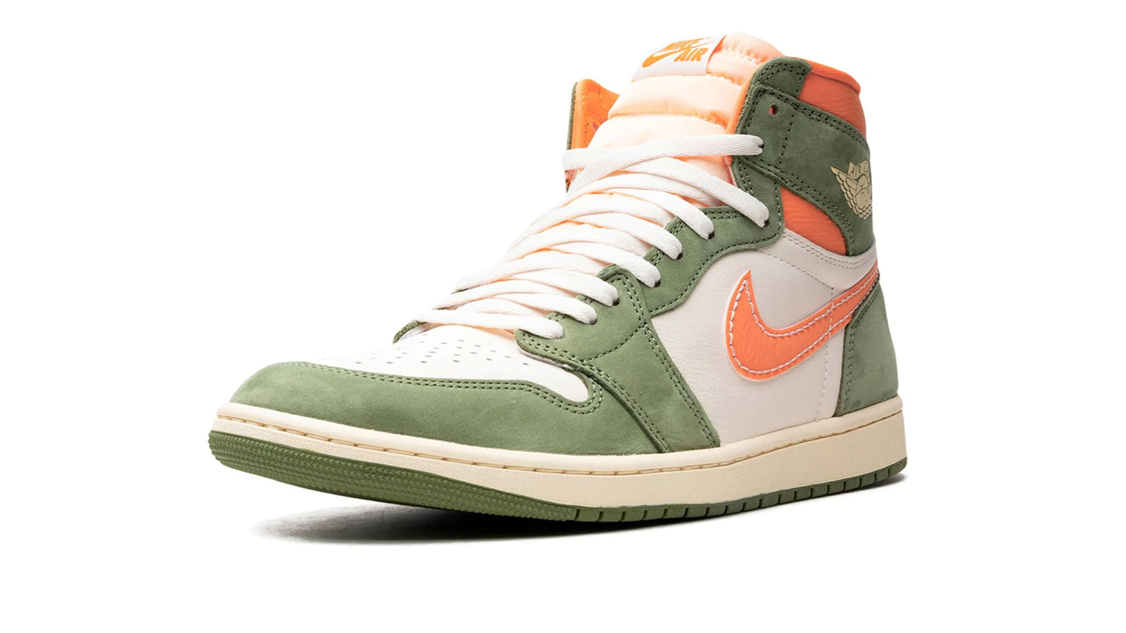 Air Jordan 1 High OG Craft Celadon - Premium Leather & Suede Sneaker
