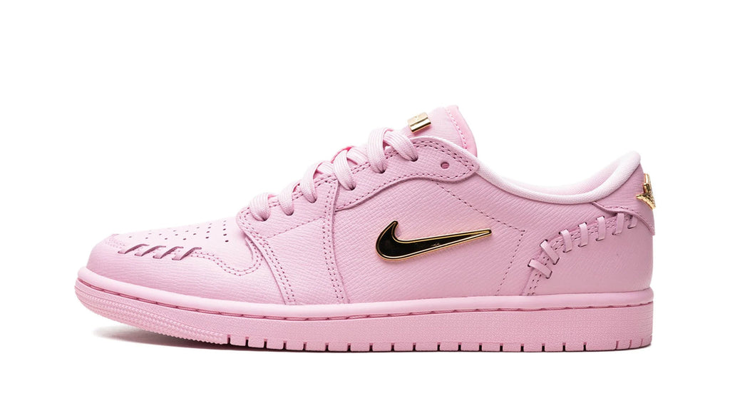 Air Jordan 1 Low Women's Method of Make Perfect Pink | Luxury Gold Hardware Sneaker