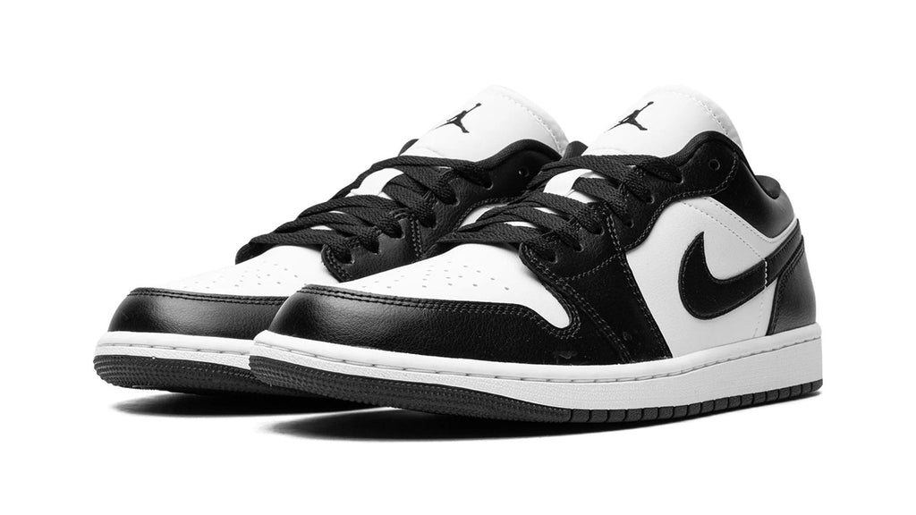 Women's Air Jordan 1 Low Panda | Black & White Leather Sneaker
