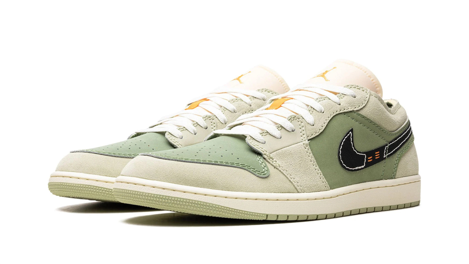 Air Jordan 1 Low SE Craft Light Olive - Artisan-Inspired Sneaker with Premium Materials