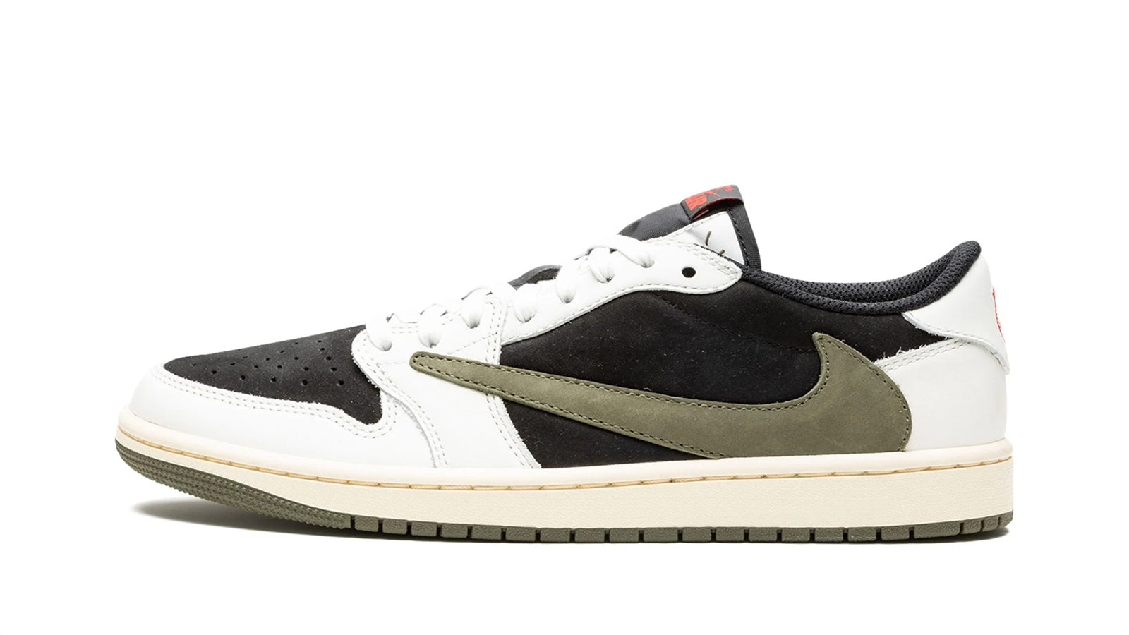 Women's Air Jordan 1 Low OG Travis Scott Olive - Exclusive Collaboration