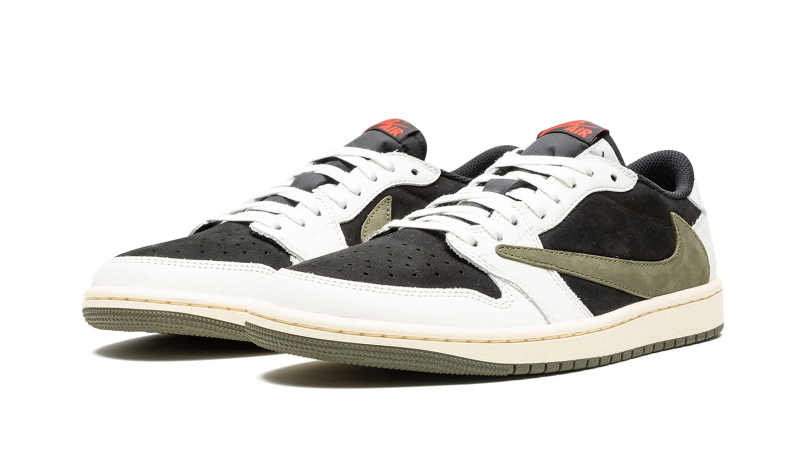 Women's Air Jordan 1 Low OG Travis Scott Olive - Exclusive Collaboration