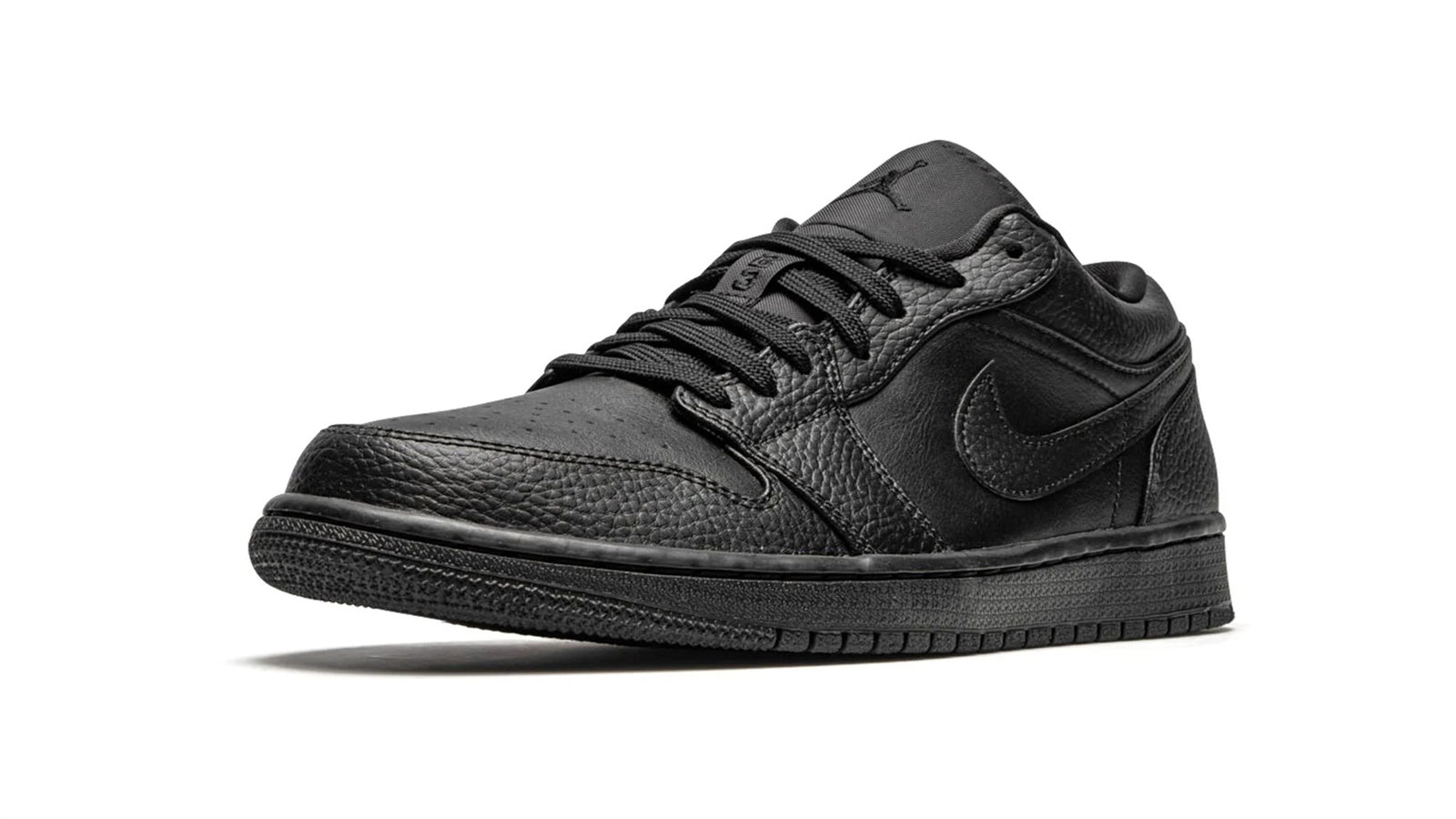 Air Jordan 1 Low Triple Black - Classic All-Black Sneaker