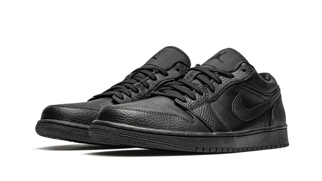 Air Jordan 1 Low Triple Black - Classic All-Black Sneaker