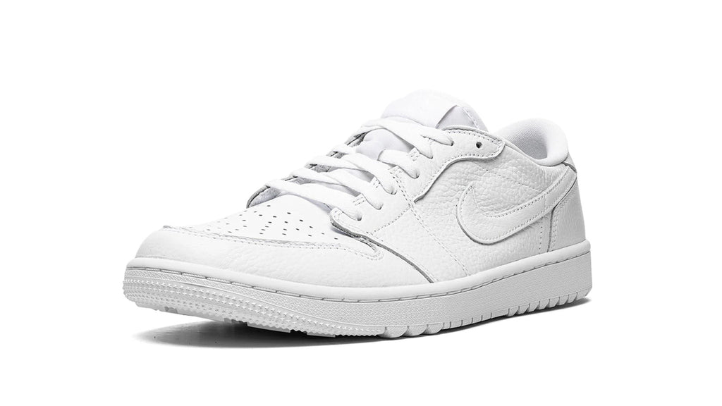 Air Jordan 1 Low Golf Triple White | Premium Golf Shoe