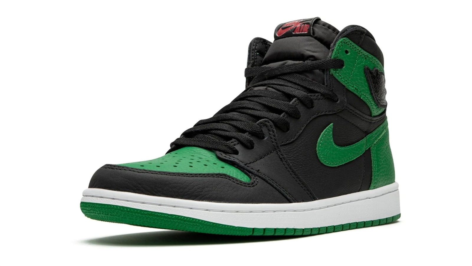 Air Jordan 1 Retro High Pine Green 2.0 - Premium Leather Celtics Colorway