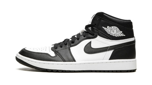Air Jordan 1 High FlyEase Panda Black White Leather Sneakers