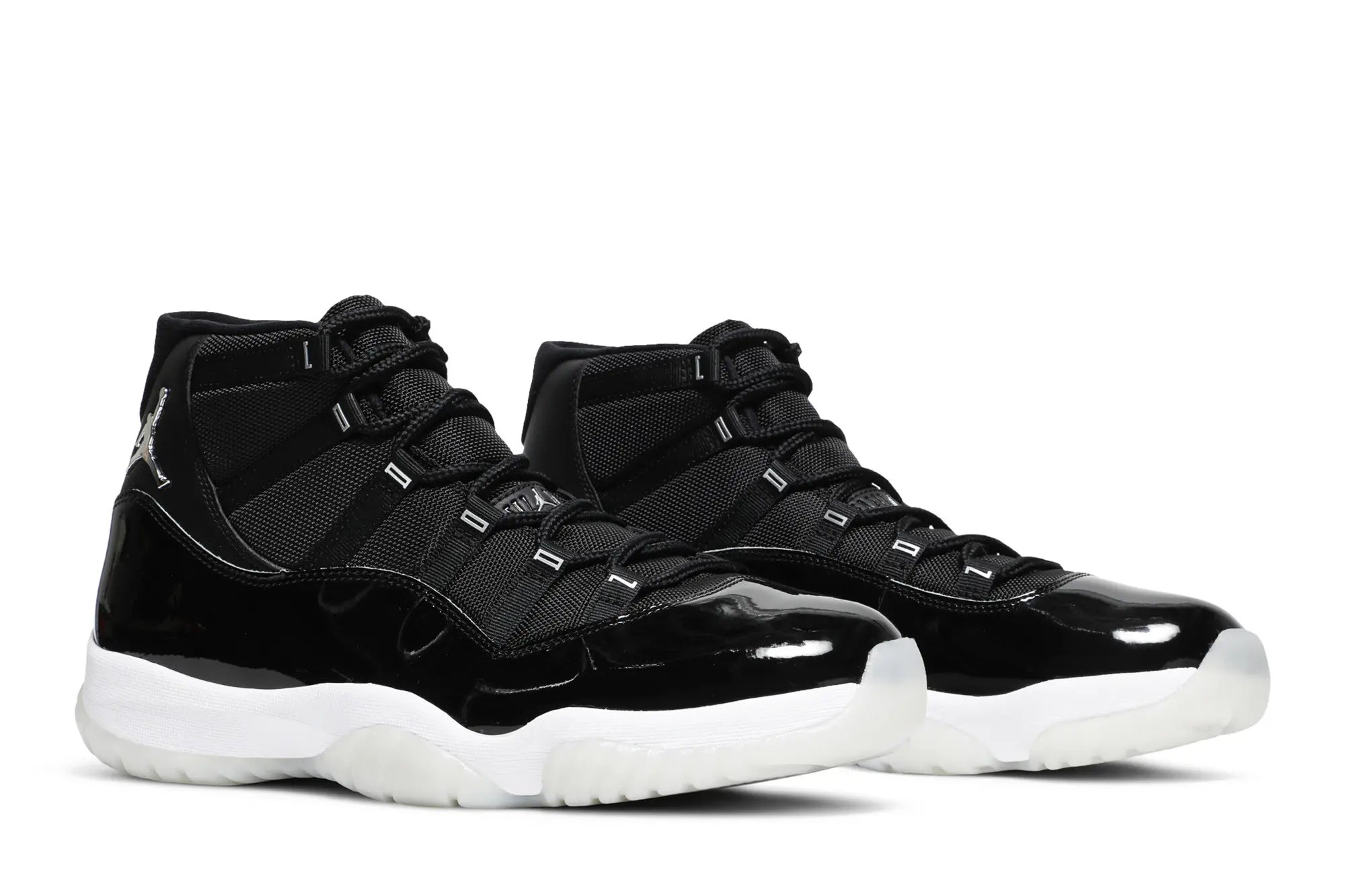 Jordan 11 Retro 'Jubilee' 25th Anniversary Black Metallic Silver