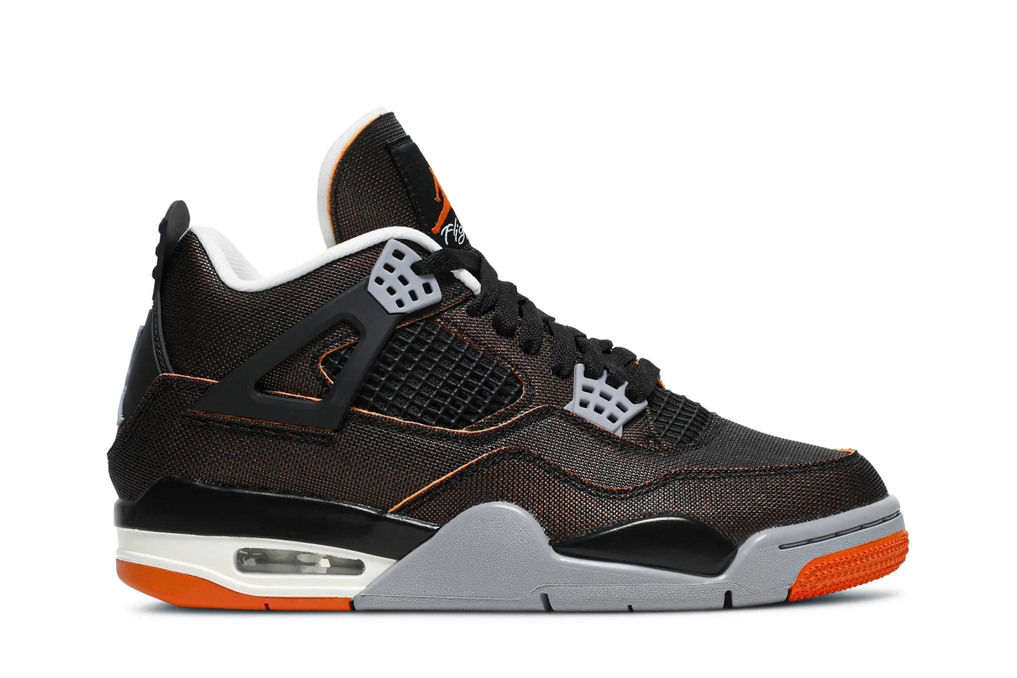 Women's Jordan 4 Retro 'Starfish' - Sail/Black/Light Smoke Grey
