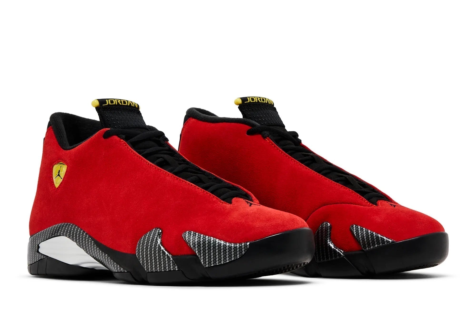 Air Jordan 14 Retro 'Ferrari' 2025 - Red Suede Racing Heritage Sneaker