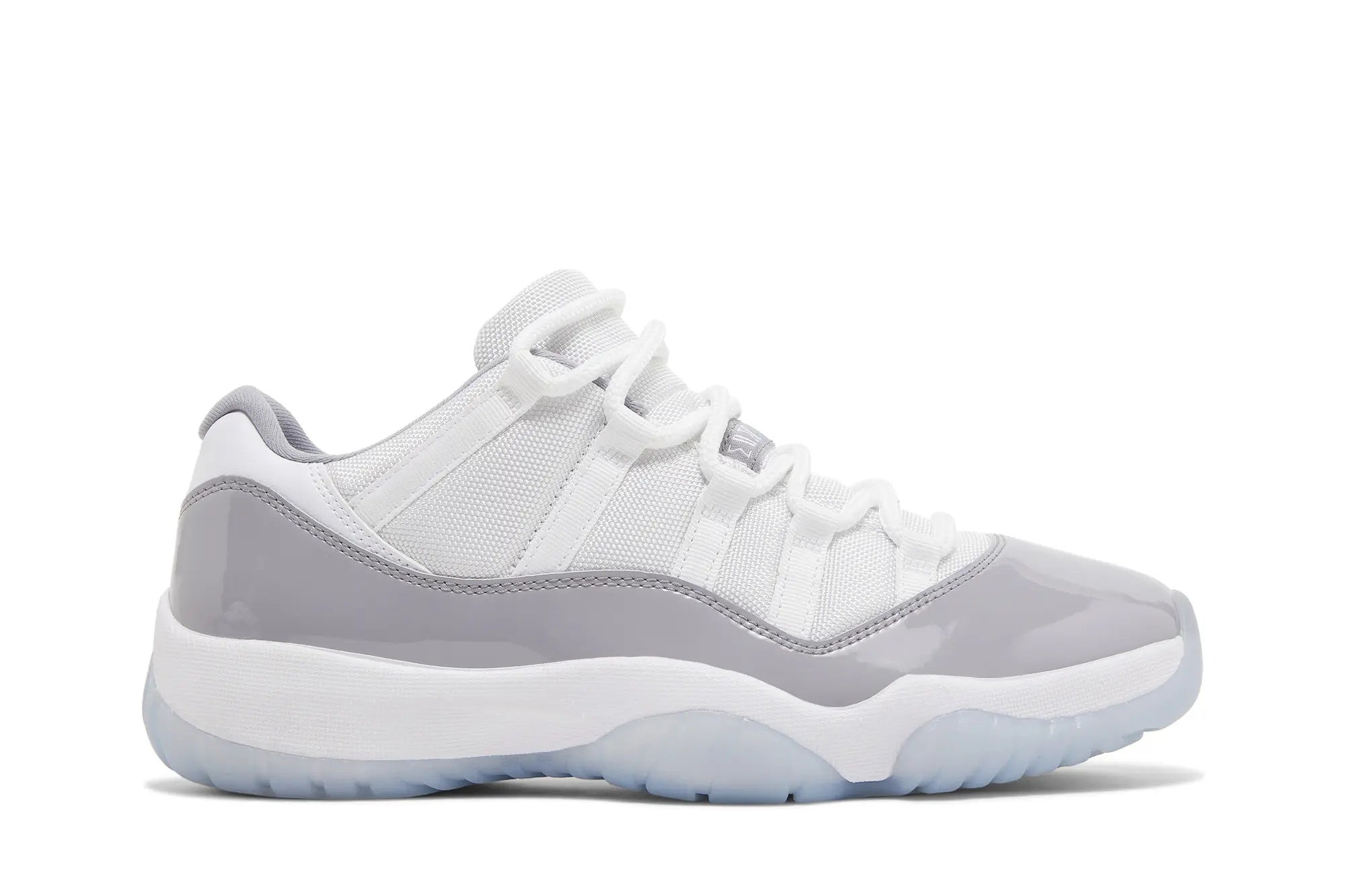 Air Jordan 11 Retro Low Cement Grey - Classic Two-Tone Sneaker