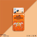 H Luxury Orange Series iPhone Case