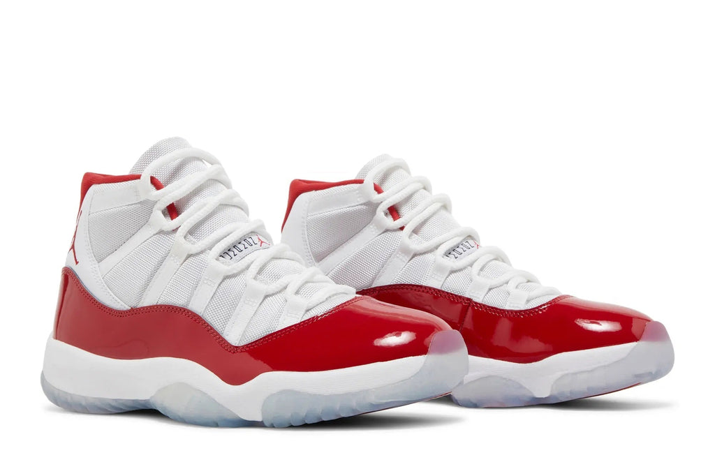 Jordan 11 Retro 'Cherry' - Varsity Red & White Basketball Shoe