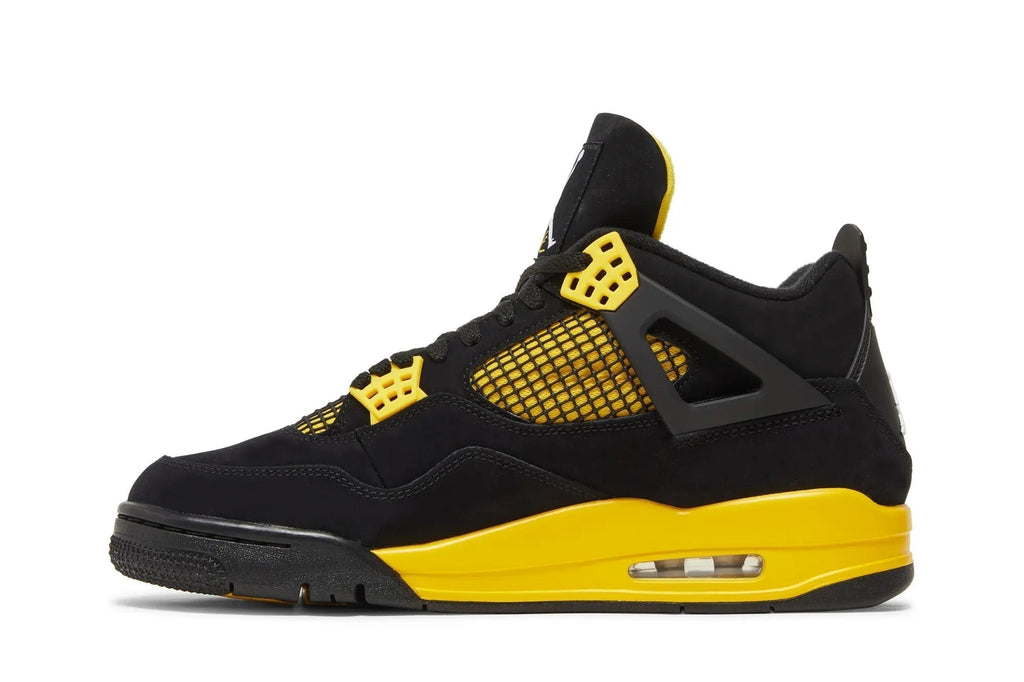 Air Jordan 4 Retro 'Thunder' Black Tour Yellow 2023 Release