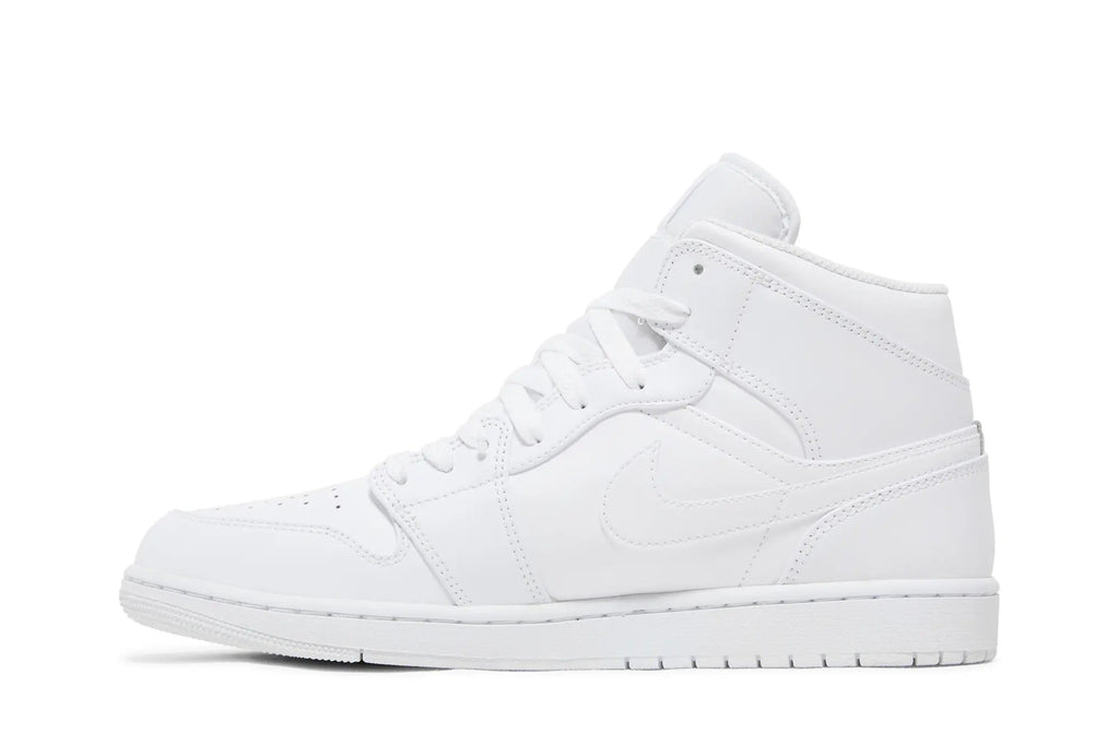 Jordan 1 Mid 'Triple White'