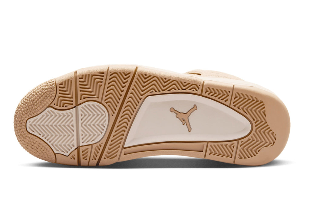 Women's Air Jordan 4 Retro 'Hemp' - Classic Suede Sneaker with Air Cushioning