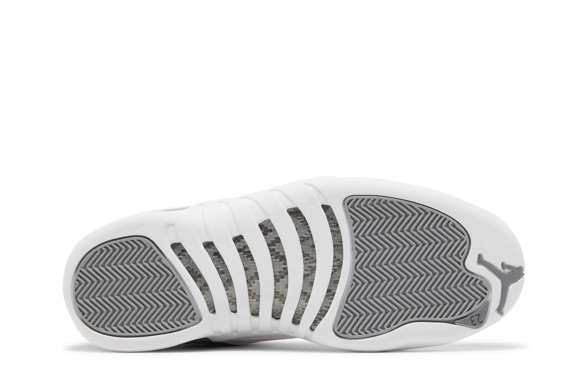 Air Jordan 12 Retro 'Stealth' - Championship Legacy in Grey & White