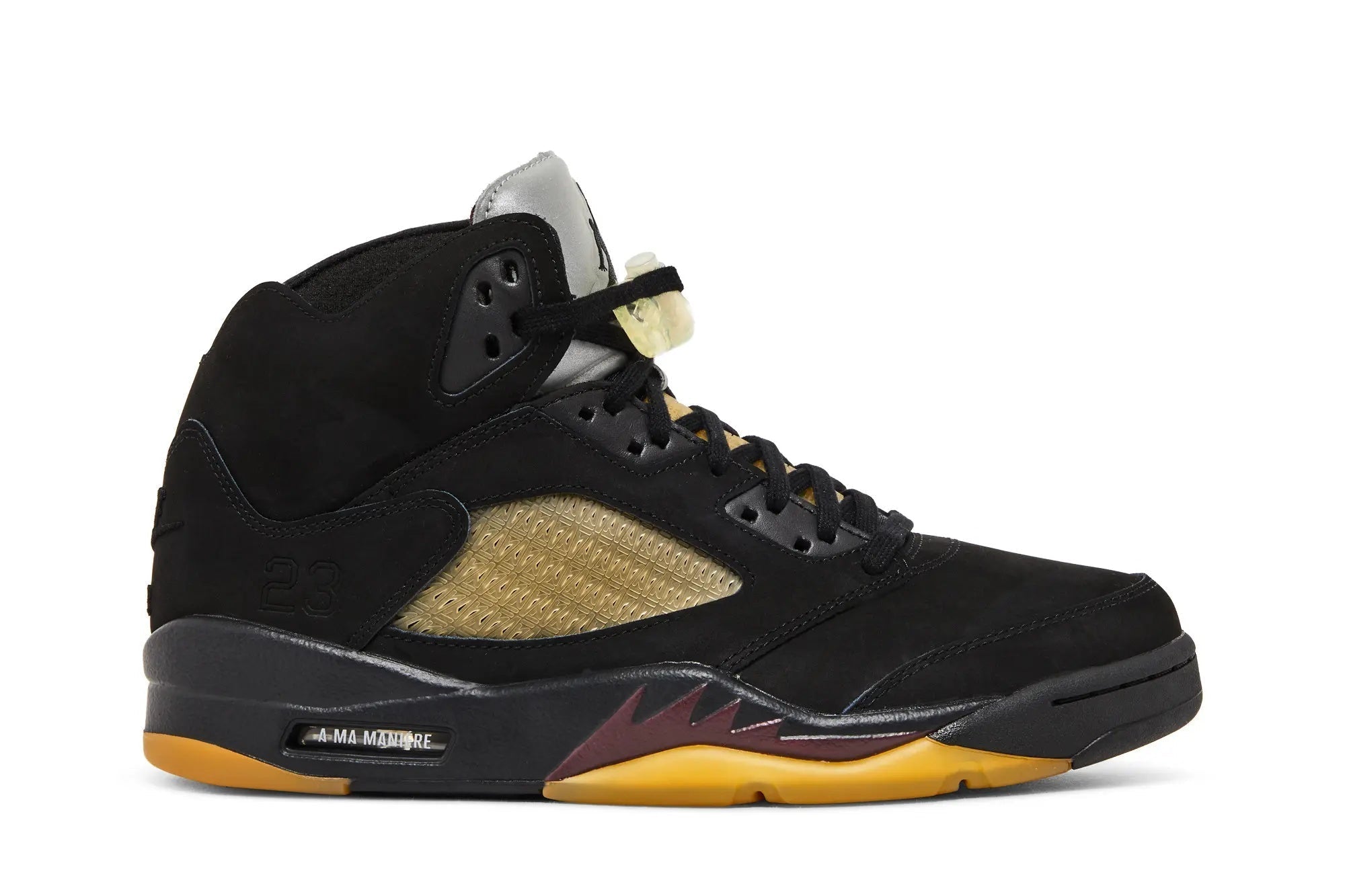 A Ma Maniére x Jordan 5 Retro 'Dusk' - Black Nubuck Limited Collaboration
