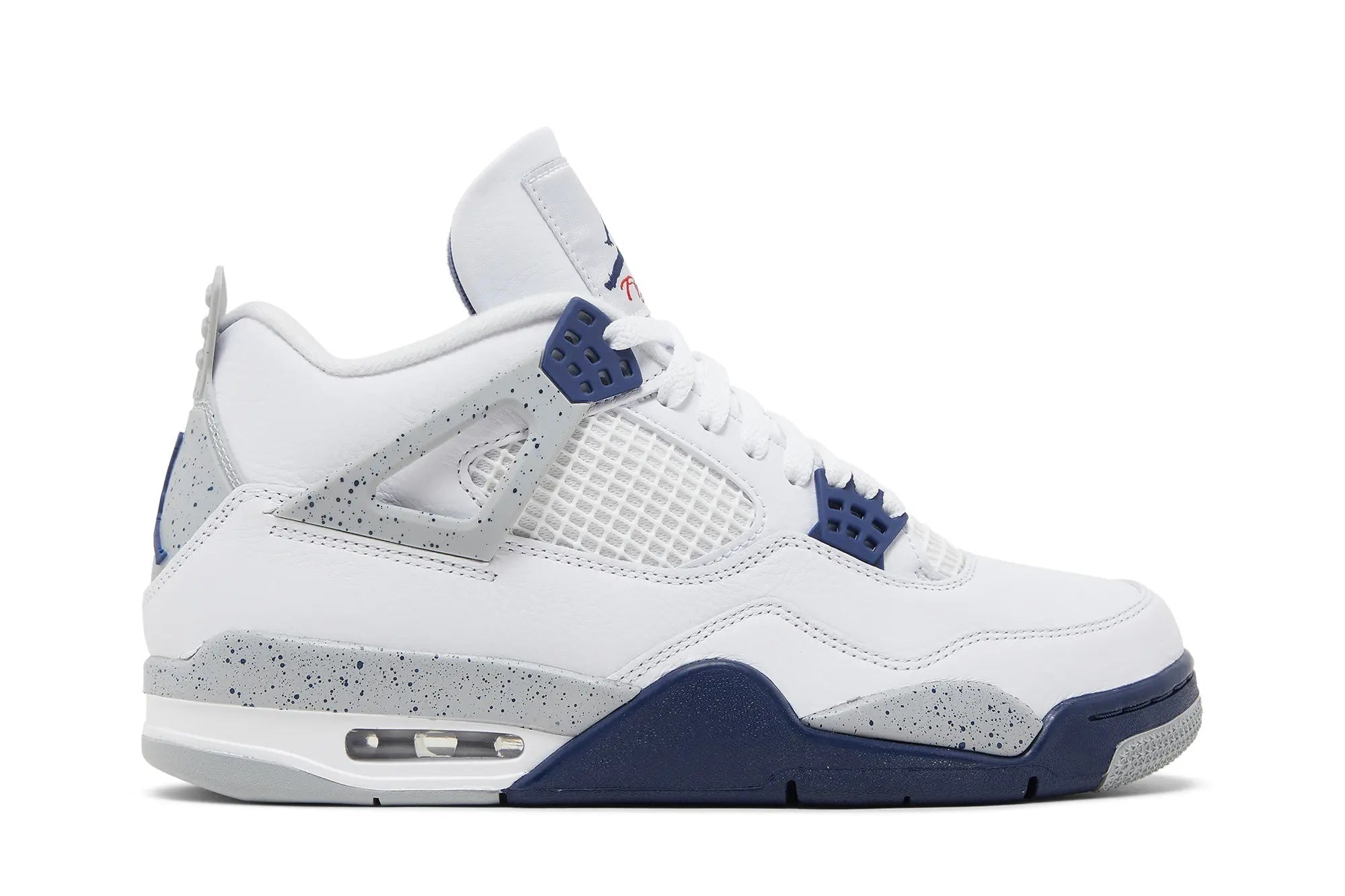 Air Jordan 4 Retro Midnight Navy - Classic OG-Inspired Design with Contrasting Navy Accents