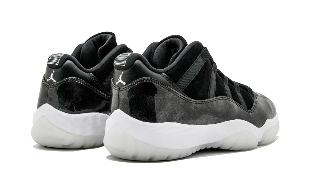 Air Jordan 11 Retro Low "Barons" - Black & White Limited Edition