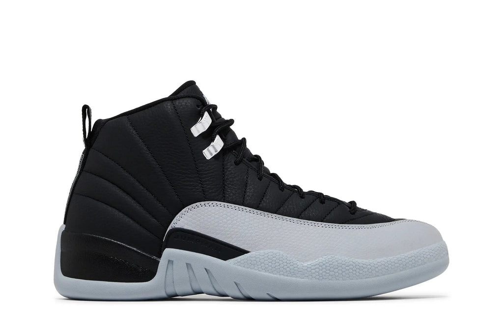 Jordan 12 Retro 'Barons' - Black Tumbled Leather Vintage Baseball Heritage