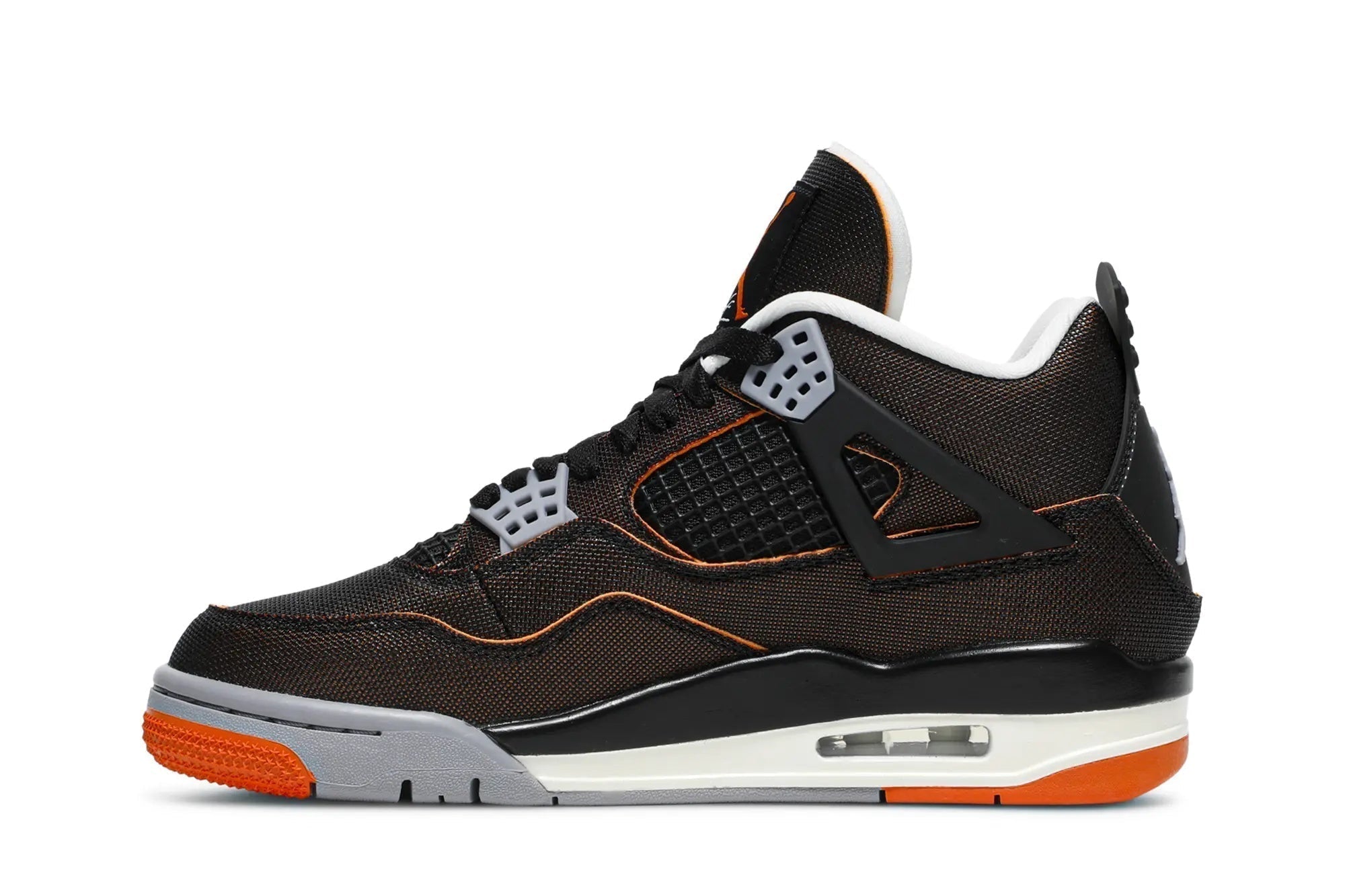 Women's Jordan 4 Retro 'Starfish' - Sail/Black/Light Smoke Grey