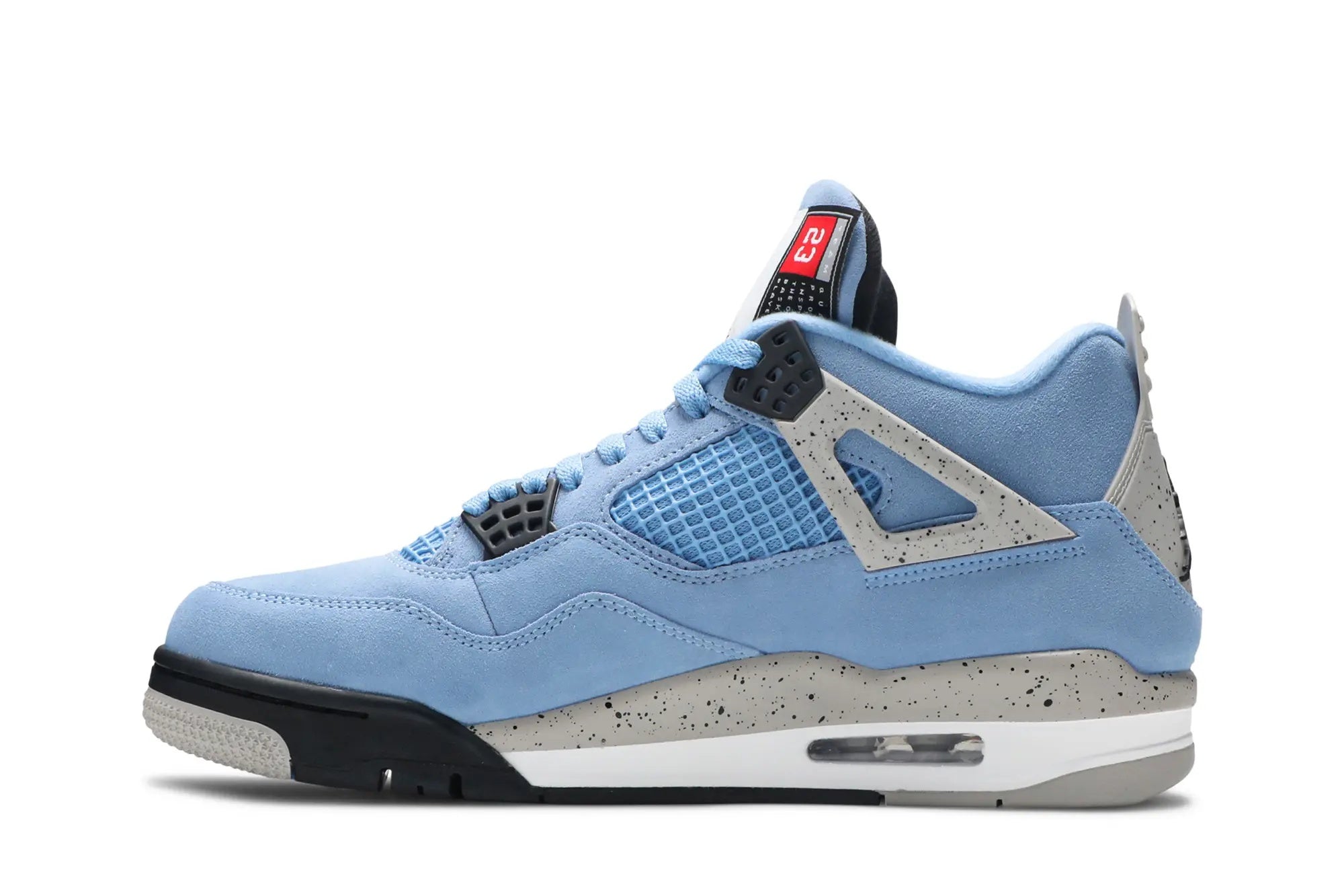 Jordan 4 Retro 'University Blue' - Classic College-Inspired Basketball Sneaker
