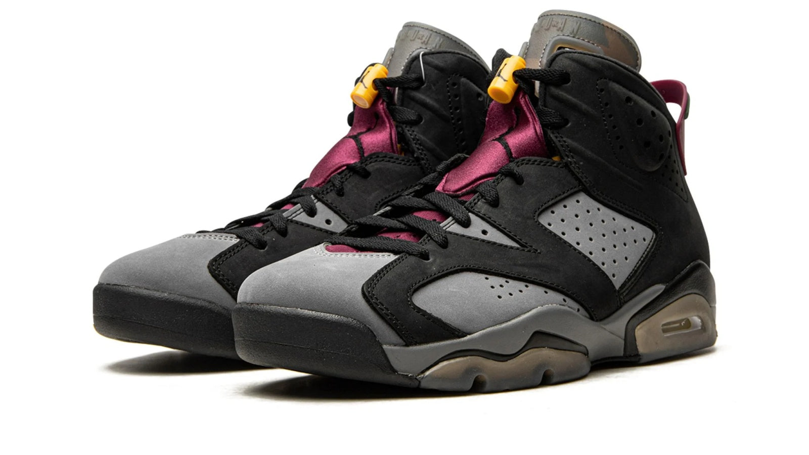Air Jordan 6 Retro "Bordeaux" - Grey Nubuck Limited Edition Sneaker