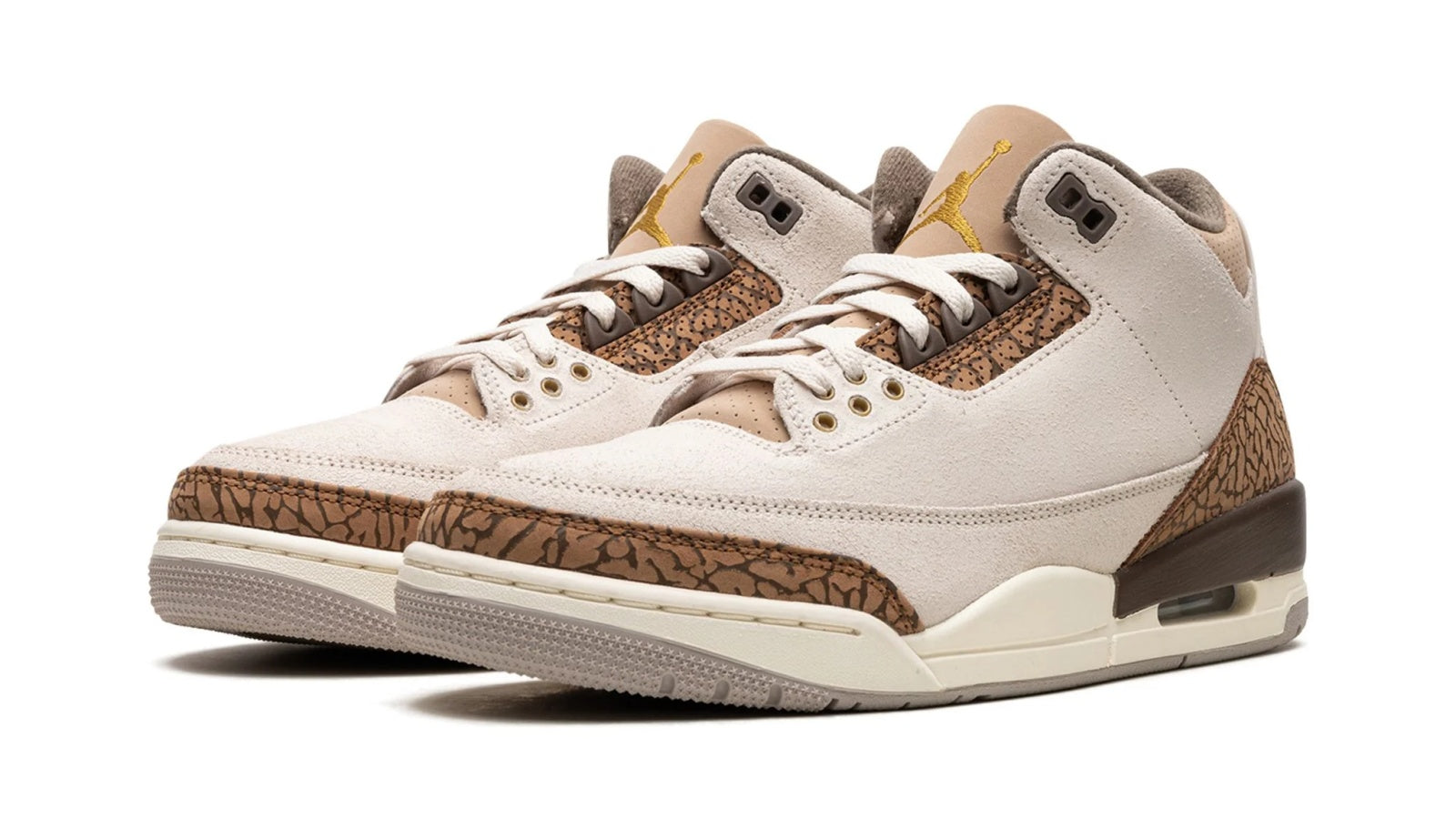 Air Jordan 3 Palomino - Premium Brown Suede Basketball Sneaker
