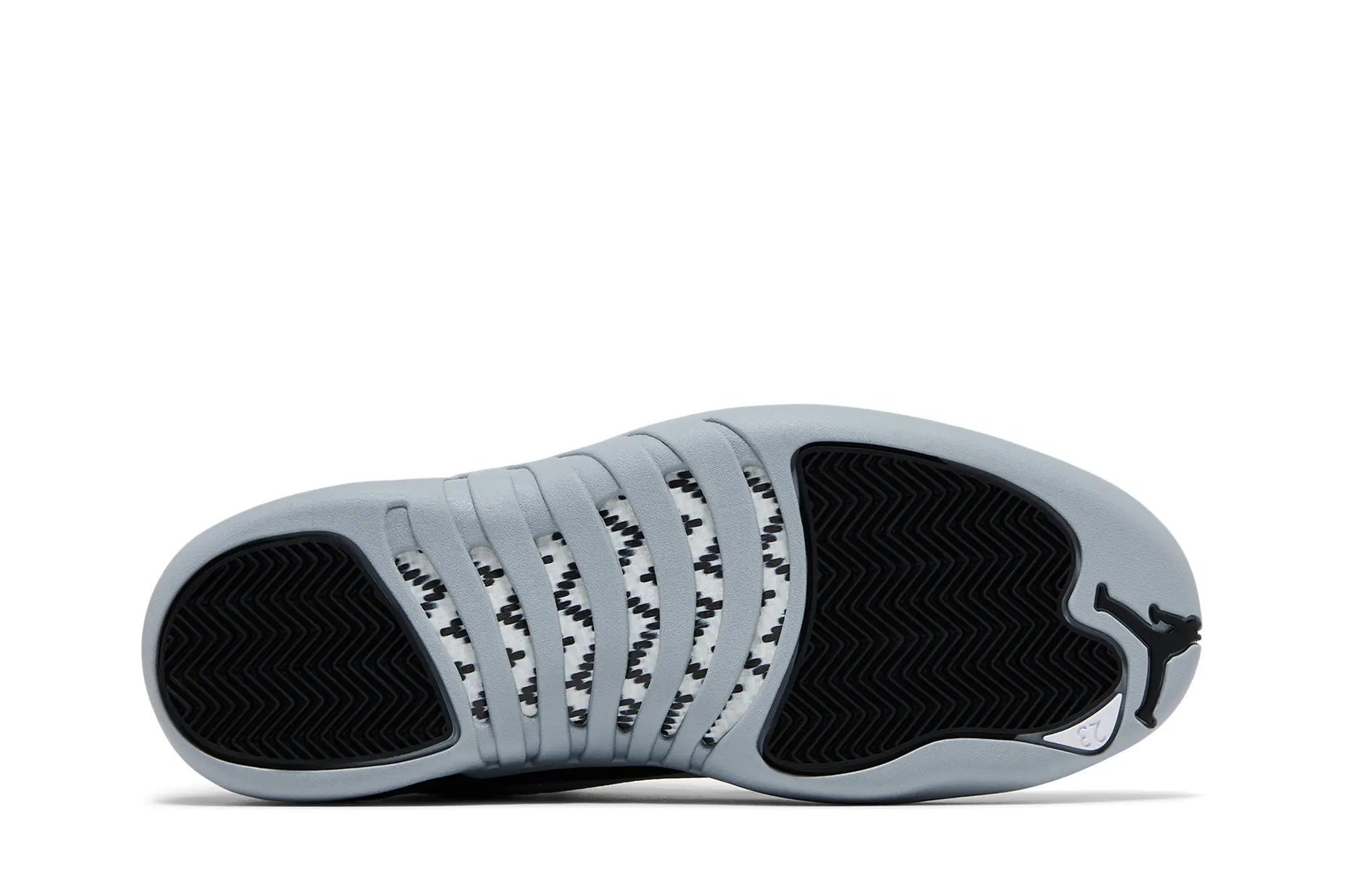 Jordan 12 Retro 'Barons' - Black Tumbled Leather Vintage Baseball Heritage