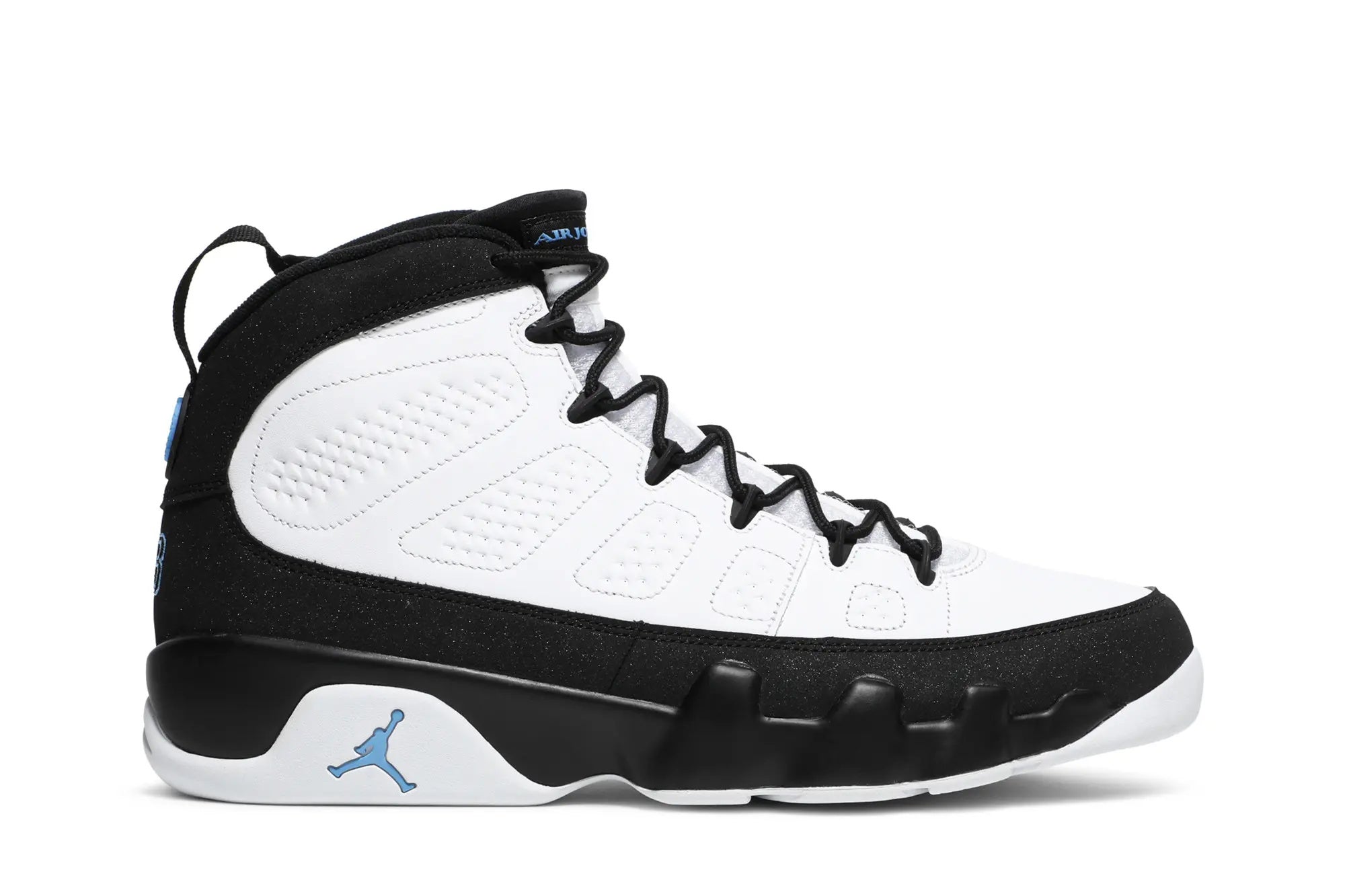 Jordan 9 Retro 'University Blue' - Classic 90s Basketball Sneaker