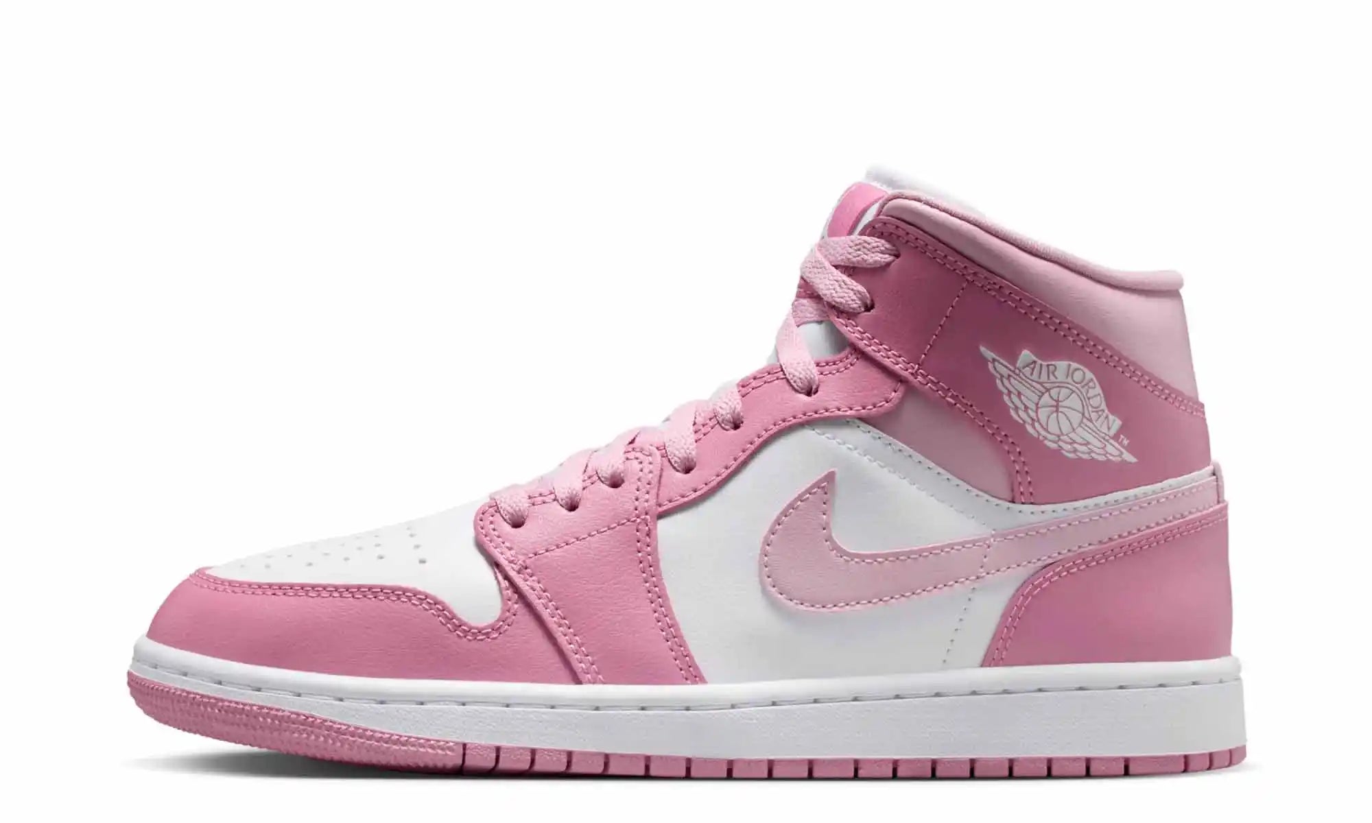 Jordan 1 Mid Elemental Pink Iced Carmine (Women's)