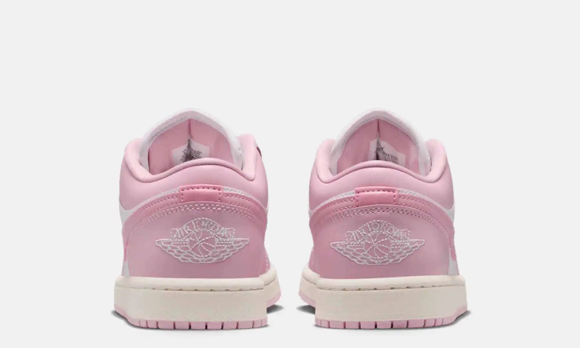 Jordan 1 Low Iced Carmine White (Women's)