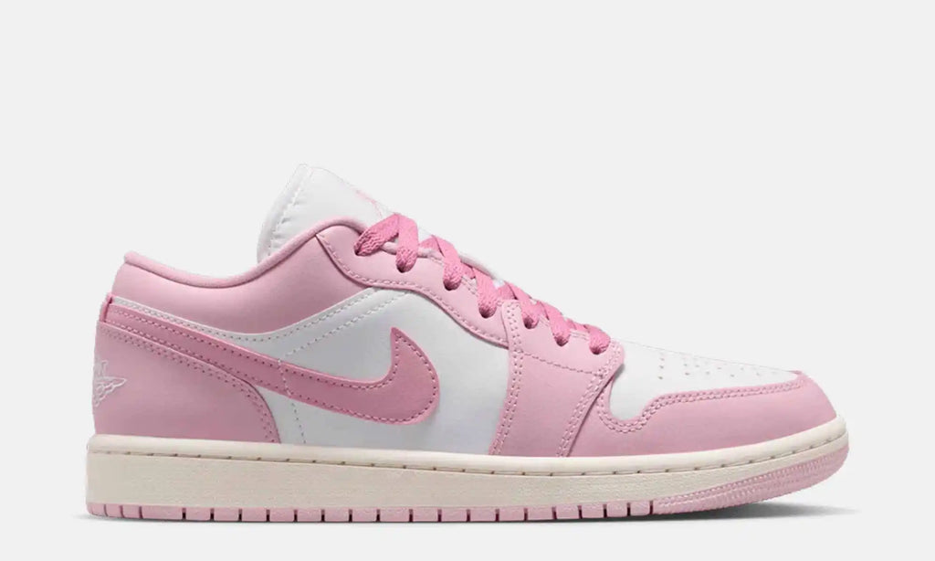 Jordan 1 Low Iced Carmine White (Women's)