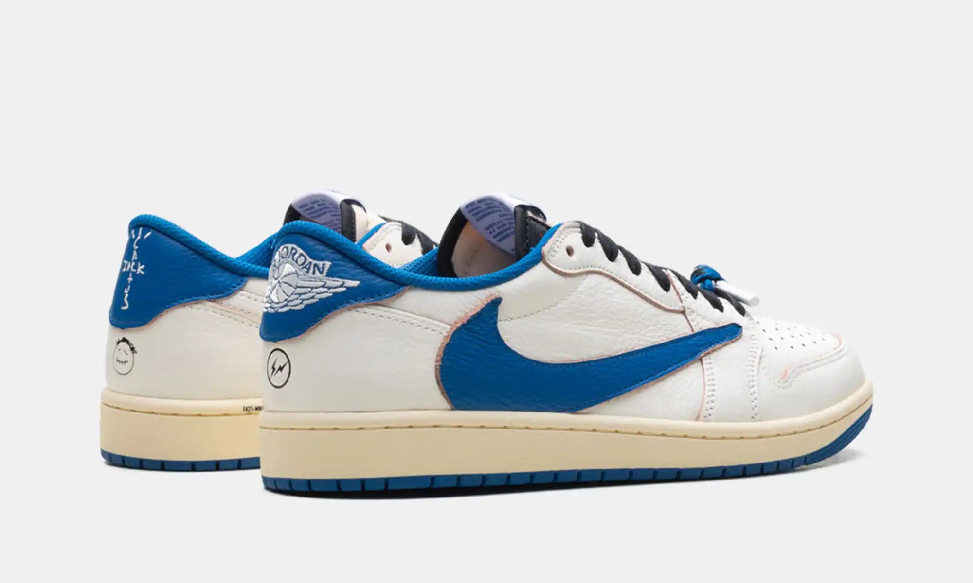 Jordan 1 Retro Low OG SP Fragment x Travis Scott Sail Military Blue