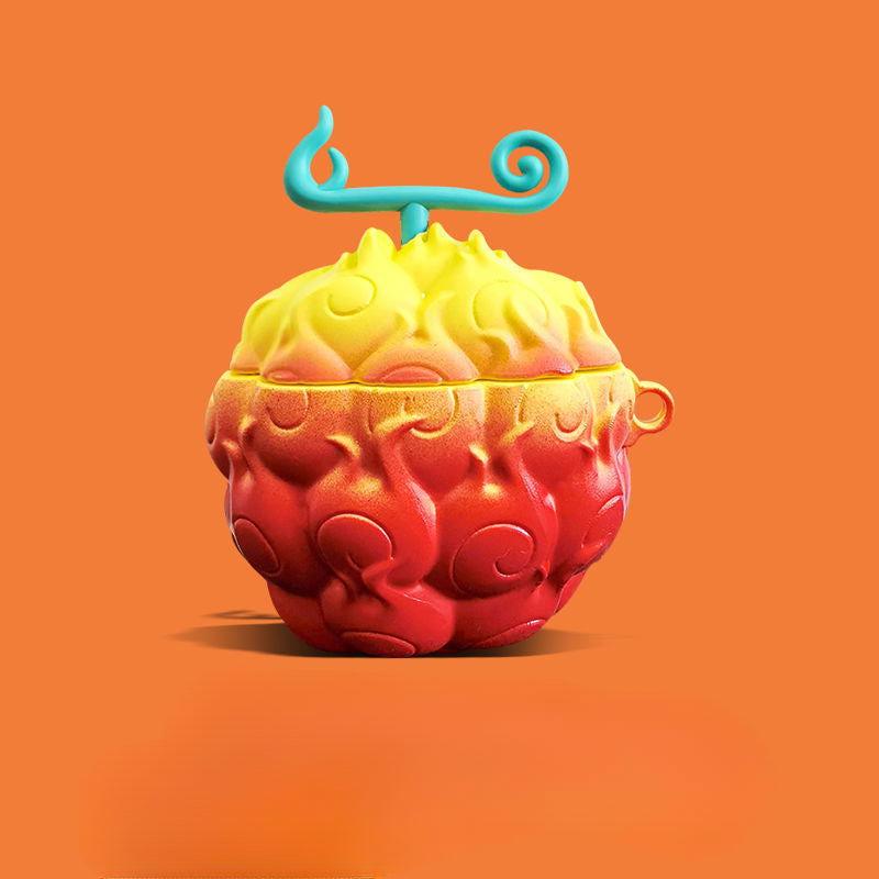 Devil Fruit ACE AirPods Case Generation Cover Case