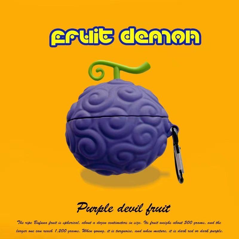 Devil Fruit ACE AirPods Case Generation Cover Case