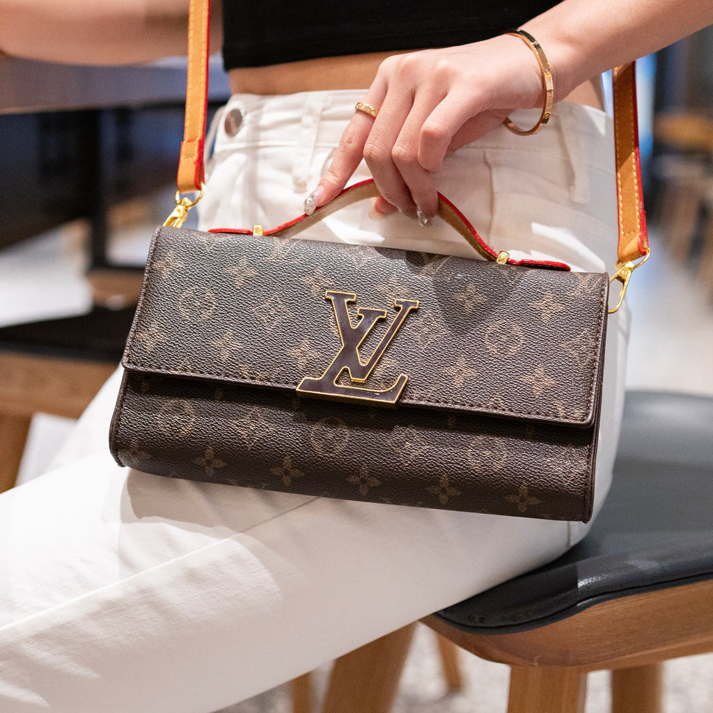 Luxe Texture Leather Handbag