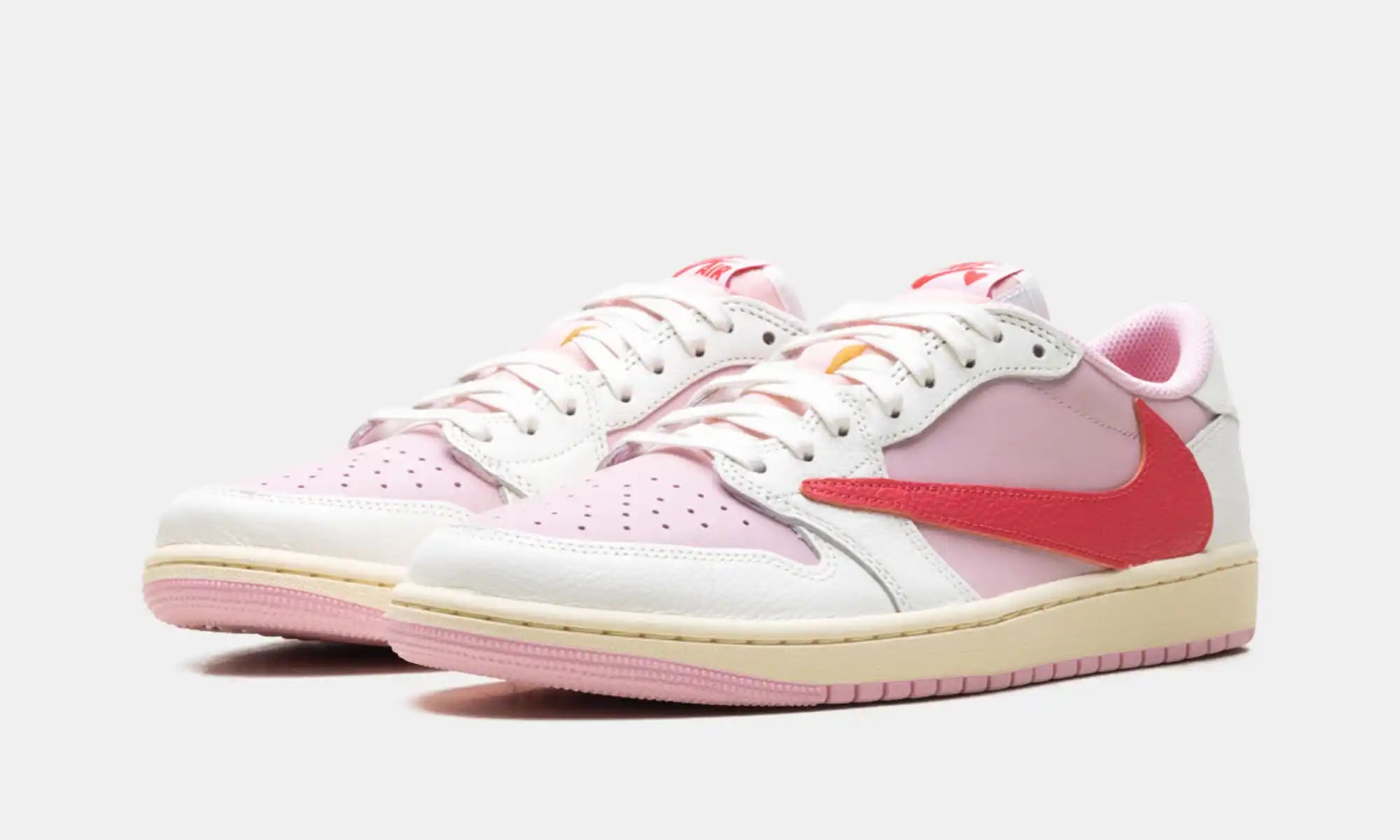 Jordan 1 Retro Low OG SP Travis Scott Sail Tropical Pink