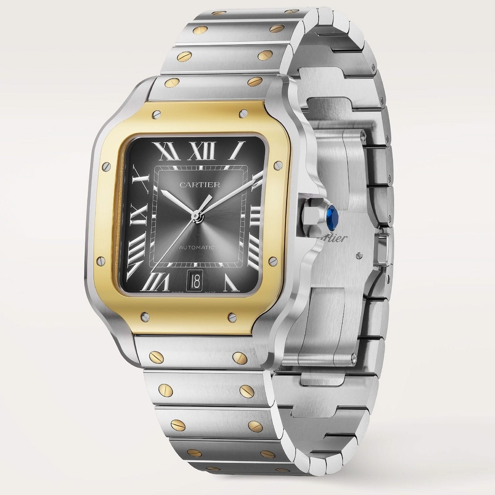 CARTIER Santos de Cartier 39.8mm Watch