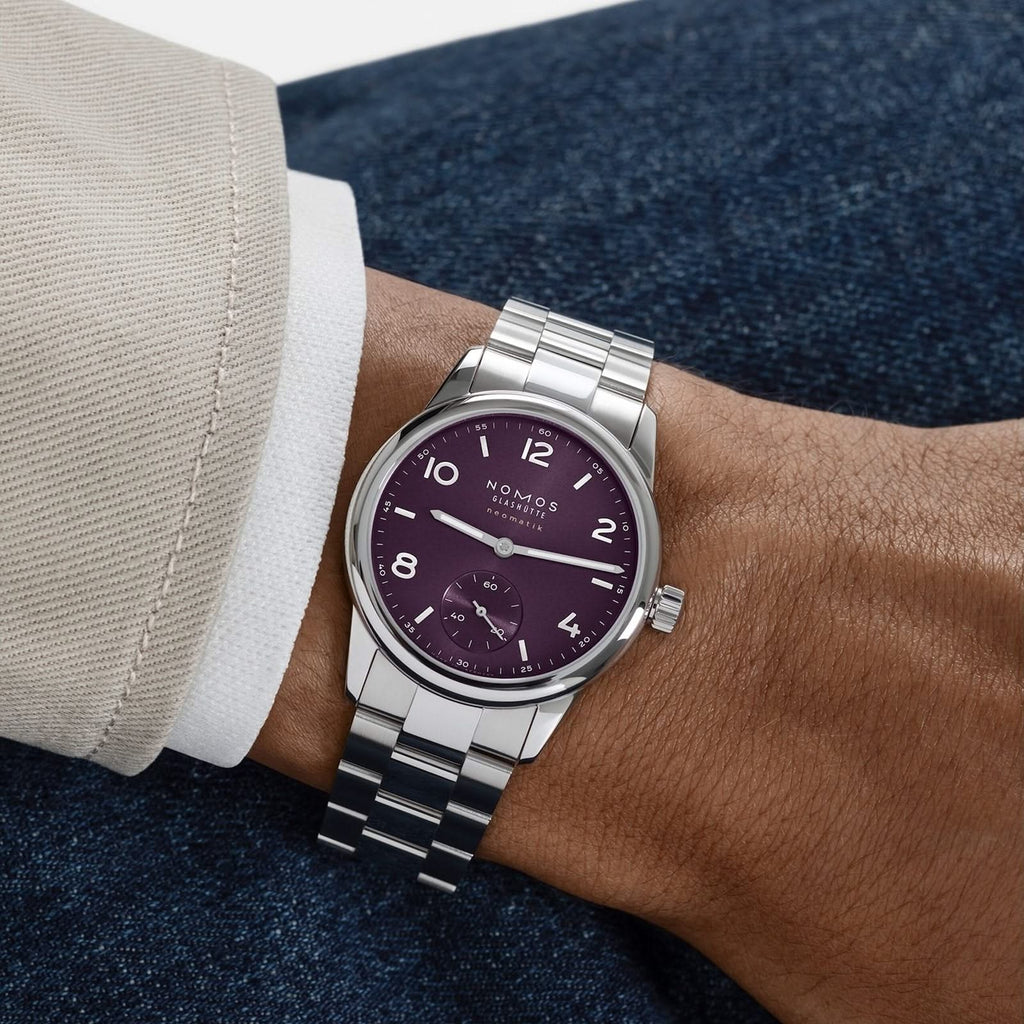 NOMOS Club Sport Neomatik Purple 34mm Watch