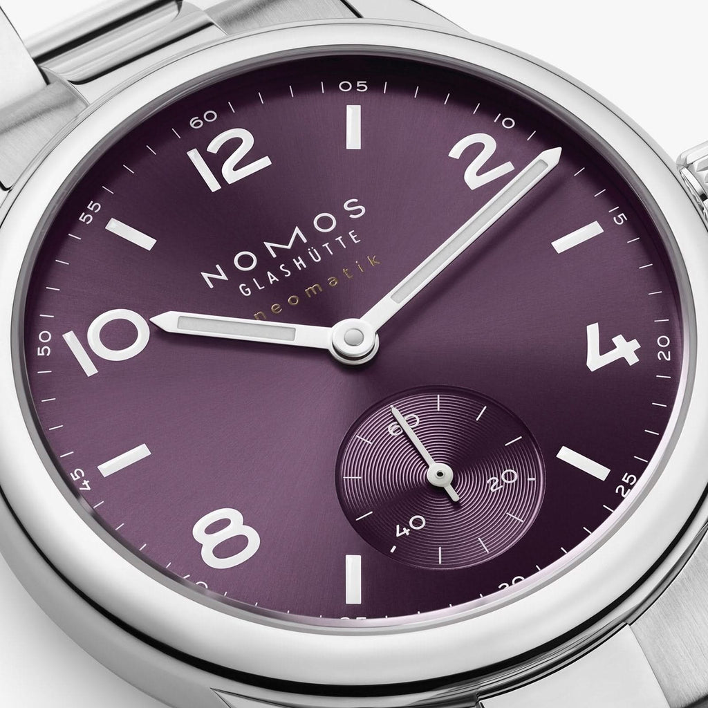 NOMOS Club Sport Neomatik Purple 34mm Watch